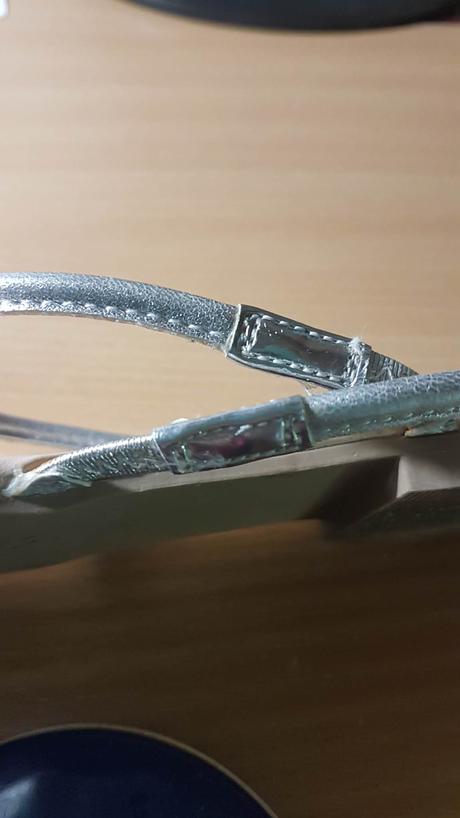 Strieborné sandále v. 37, graceland,37