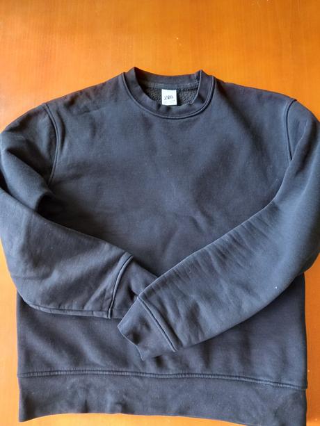 Čierna mikina, zara,s