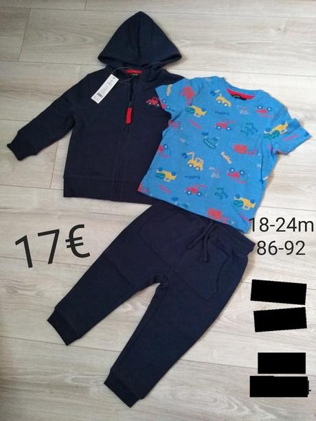 Detské veci z anglicka výpredaj ceny za 1/2, 104–116 / 122–134 / 68–80 / 86–98