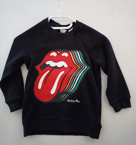 Mikinka rolling stones, h&m,92