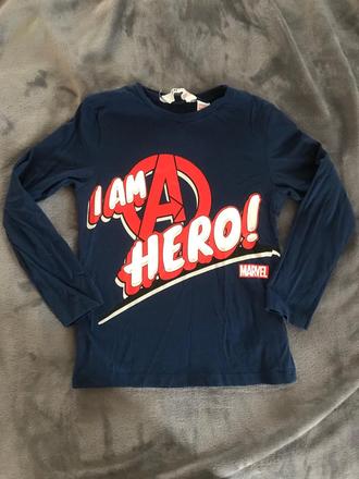 Tricko marvel, h&m,110