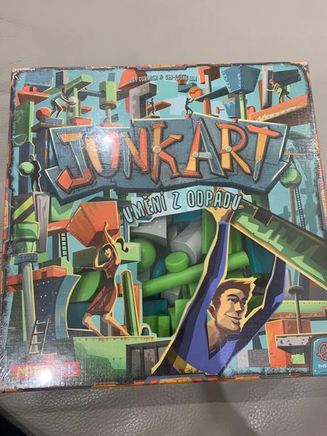 Spoločenská hra junkart,