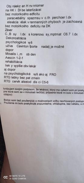 Je môj nález z RTG v poriadku?