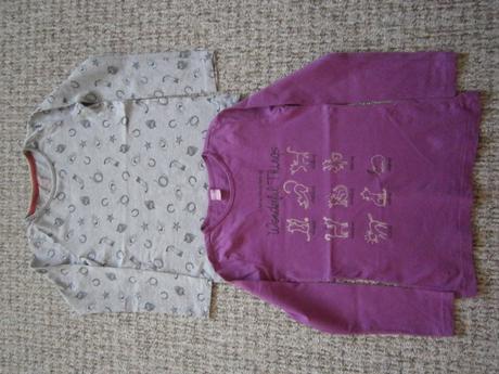 Tričká s dlhým rukávom 2ks, dopodopo,128