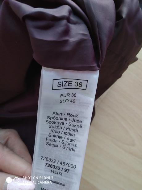 Koženková sukňa, orsay,38