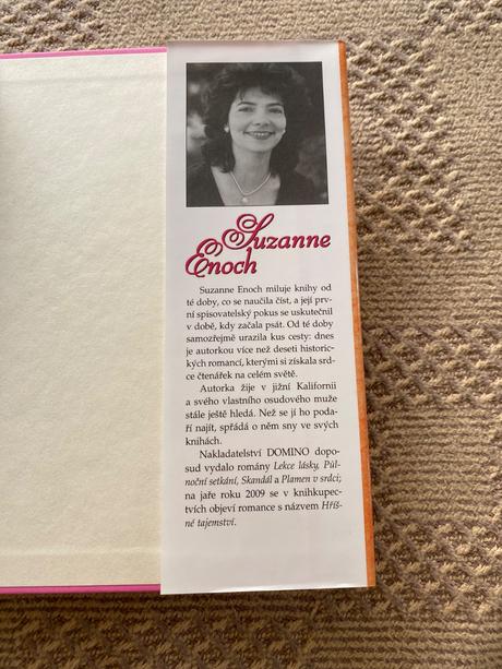 Romantická kniha výzva k hříchu suzanne enoch, 
