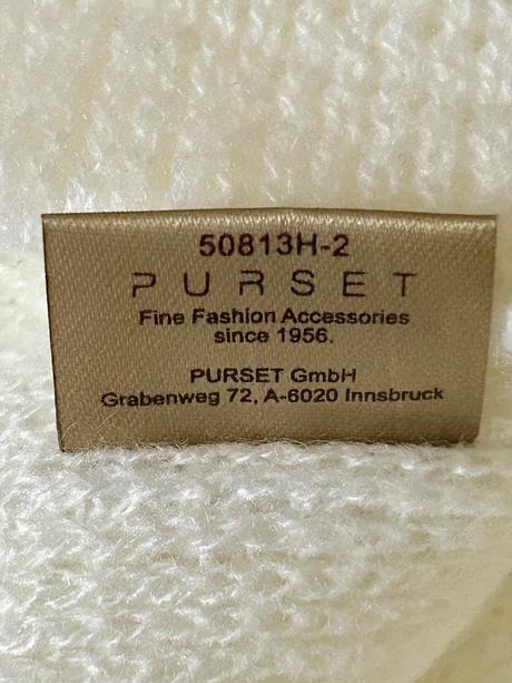 Dámska čiapka s perličkami rakúskej zn.purset, 