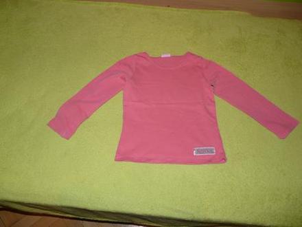 Ružové tričko s dlhým rukávom, cherokee,110