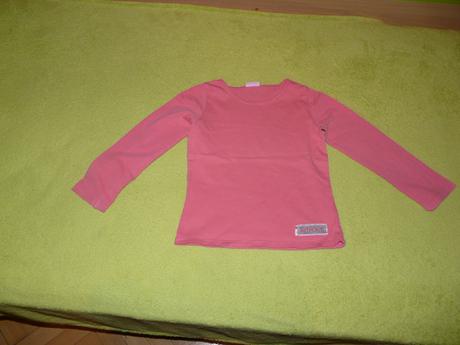 Ružové tričko s dlhým rukávom, cherokee,110