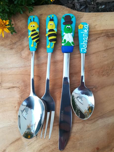 Detský príbor včielka mája,