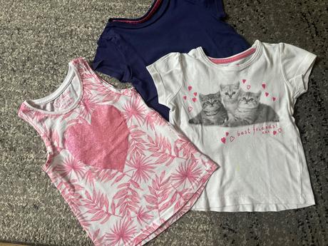 Mix tričiek primark 104, primark,104