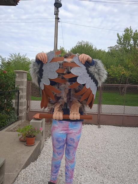 Karneválový kostým sova, 