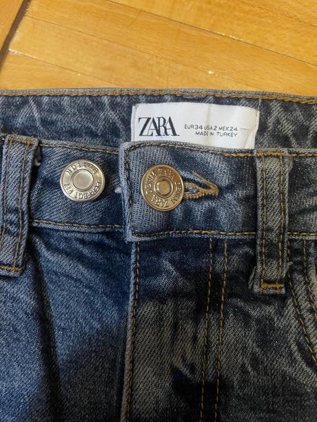 Dámske zara rifle s vysokým pásom, zara,34