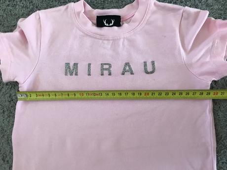 Ružové tričko mirau v.110, mirau,110