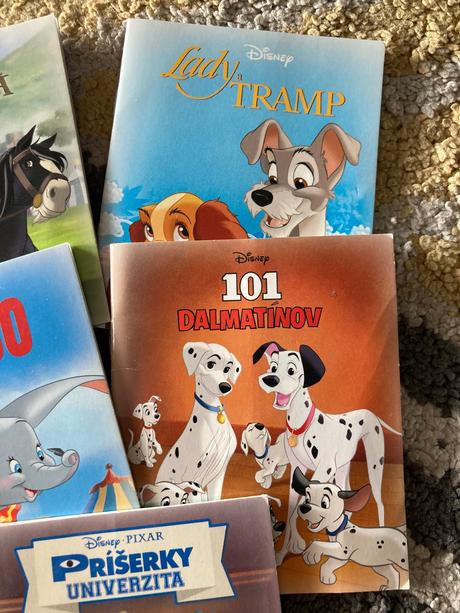 Disney mini knižky 5ks, 