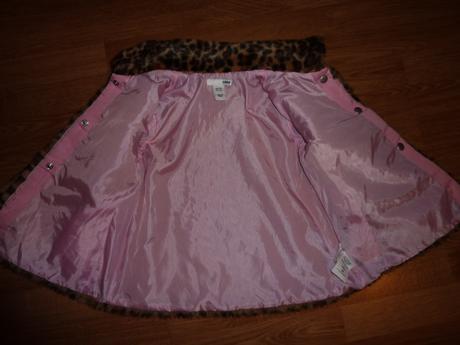 Exkluzívny zimny tigrovany kabatik , h&m,104