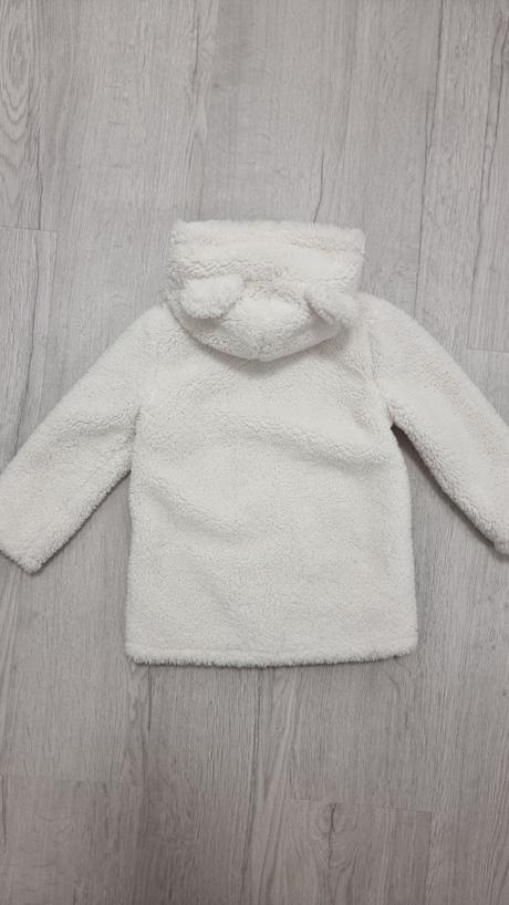 Kabátik s uškami, h&m,110