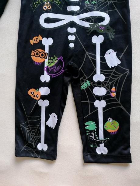 Kostrička peppa pig - strašidelný kostým veľ. 92,