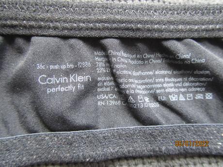 Podprsenka calvin klein, calvin klein,75c