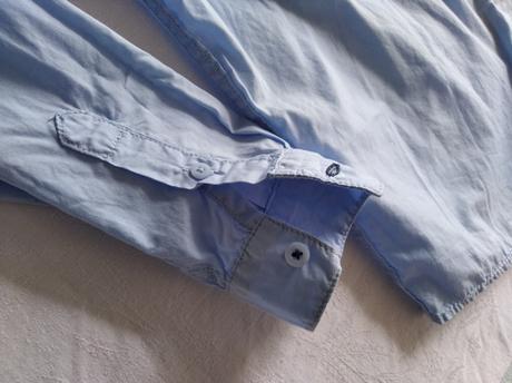 Svetlomodrá košeľa - veľ. 138 / 140, 140