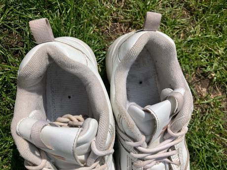 Biele športové voľnočasové tenisky fila platforma, fila,41