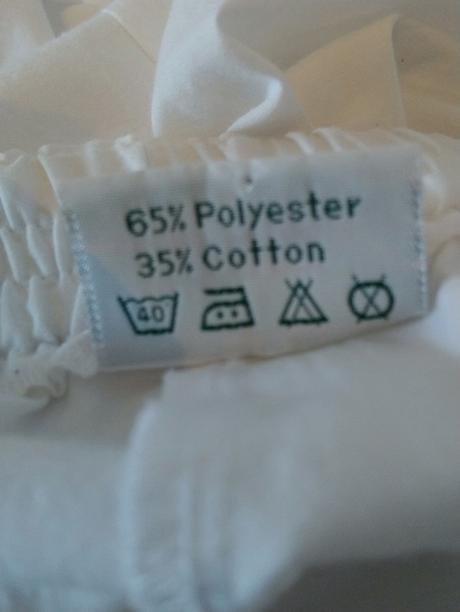 Dámske tenké biele nohavice, poppy, xl