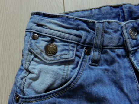 Riflové kraťasky h&m shorts, h&m,122