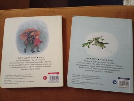 Knihy jar,leto, jeseň,zima, 