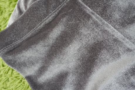 Legínky zamatové trblietavé, zara,146