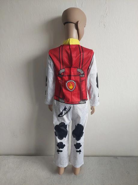 Marshall hasič paw patrol karnevalový kostým 104,