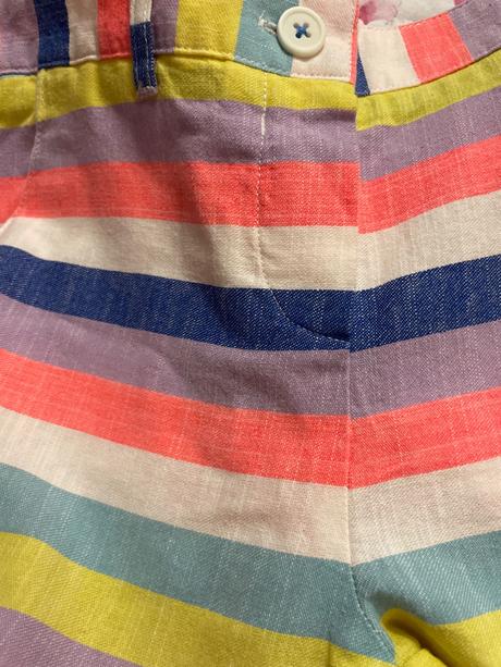 Pruhované šortky boden, mini boden,134 / 140