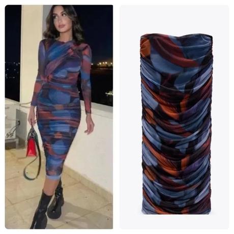 Mini sukňa + top zara - darujem k nákupu, zara,l