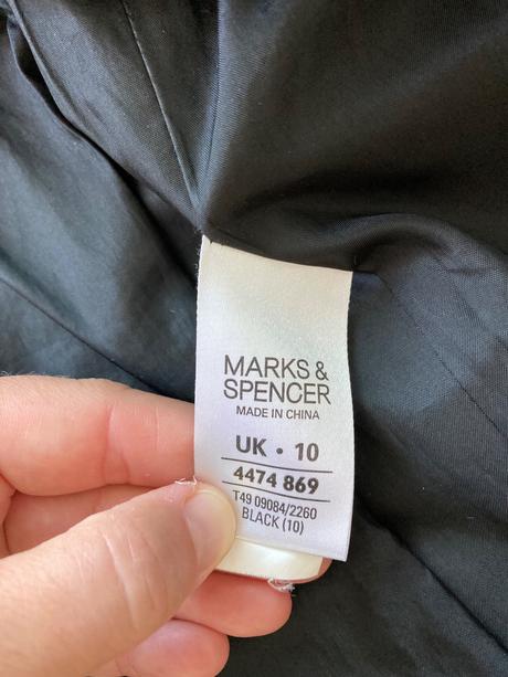 Športový kabátik, marks & spencer,38