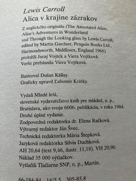 Alica v krajine zázrakov (1984), 