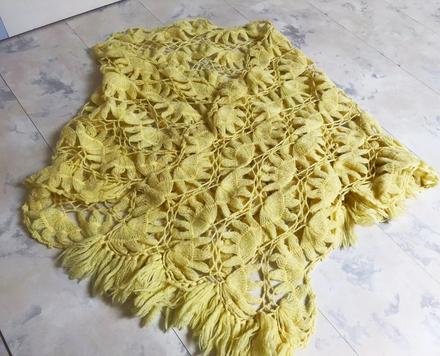 Vlnený prehoz/štóla na večerné šaty, 