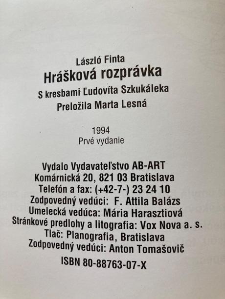 Hrášková rozprávka (1994), 