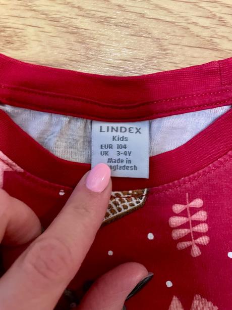 Lindex vianočné tričko, lindex,104