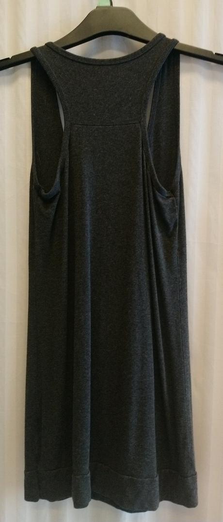 Dámsky tmavo sivý elastický top, chicoreé, xs, xs