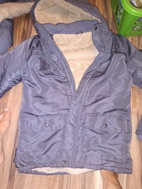 Zimná tepla vetrovka chlapčenska, 170