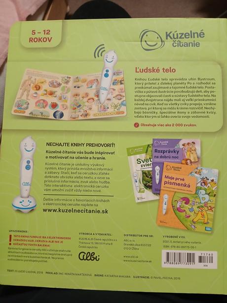 Kúzelné citanie ľudské telo, 