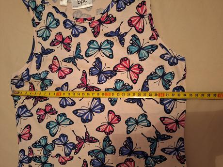 Šaty motýliky 140/146, bonprix,140