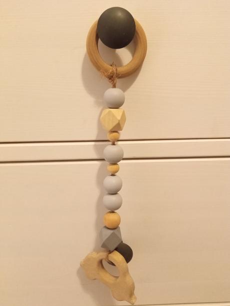 Macrame klip na cumlik,