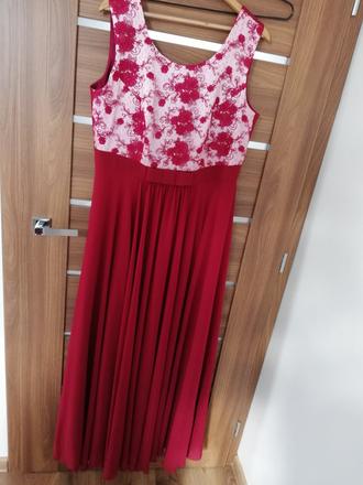 Spoločenské, plesové šaty, 46