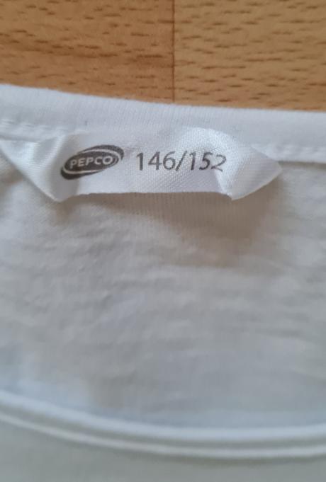 Tričko biele 146/152, pepco,146