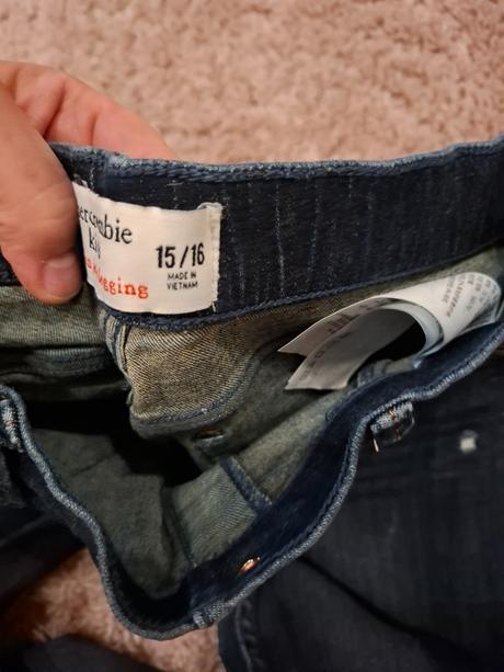Riflové legíny, abercrombie&fitch,158