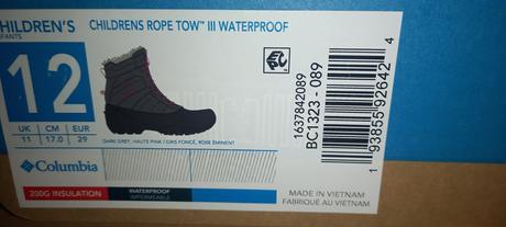 Čižmy columbia, columbia,29
