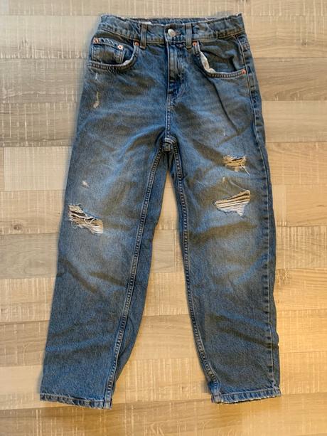 Zara chlapčenské štýlove rifle, 140, zara,140