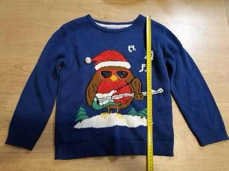 Vianočny pulover, velkost 128, 128