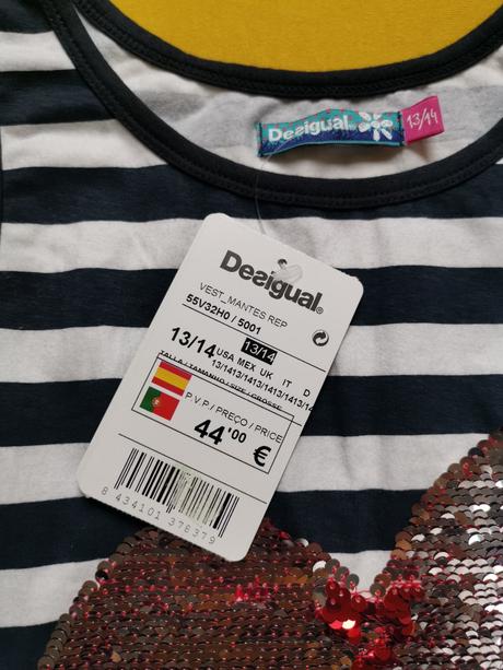 Šaty desigual nové, desigual,158 / 164