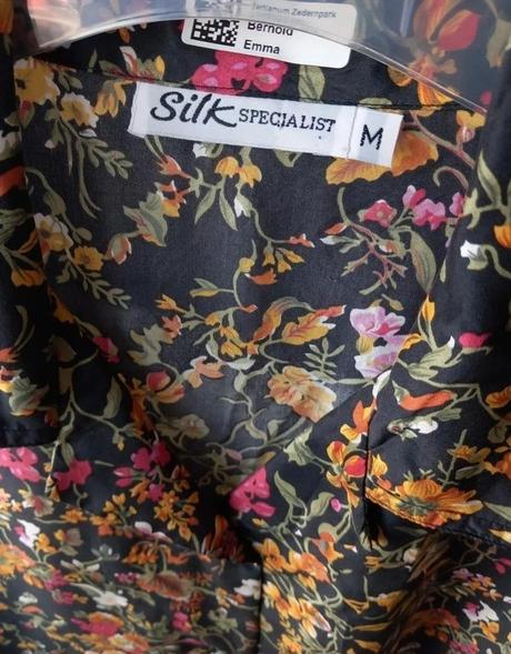 Hodvábna kvetinová košeľa m/l, m